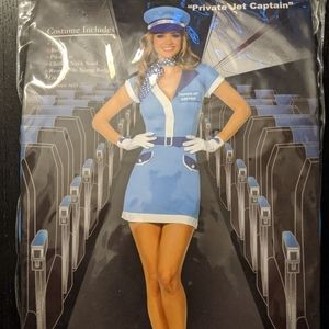 Women's Halloween Flight Attendant Costume